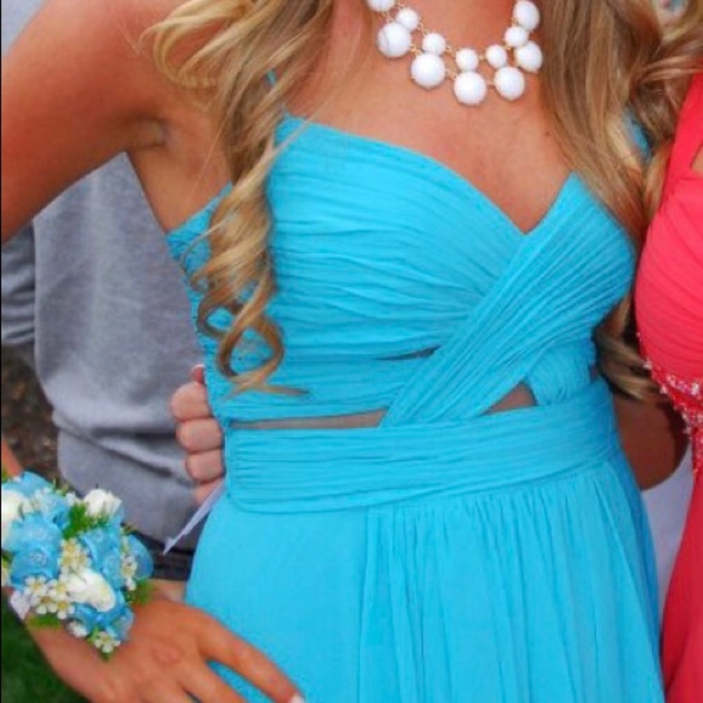 Blue Prom Dress